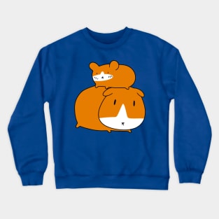 Hamster and Guinea Pig Crewneck Sweatshirt